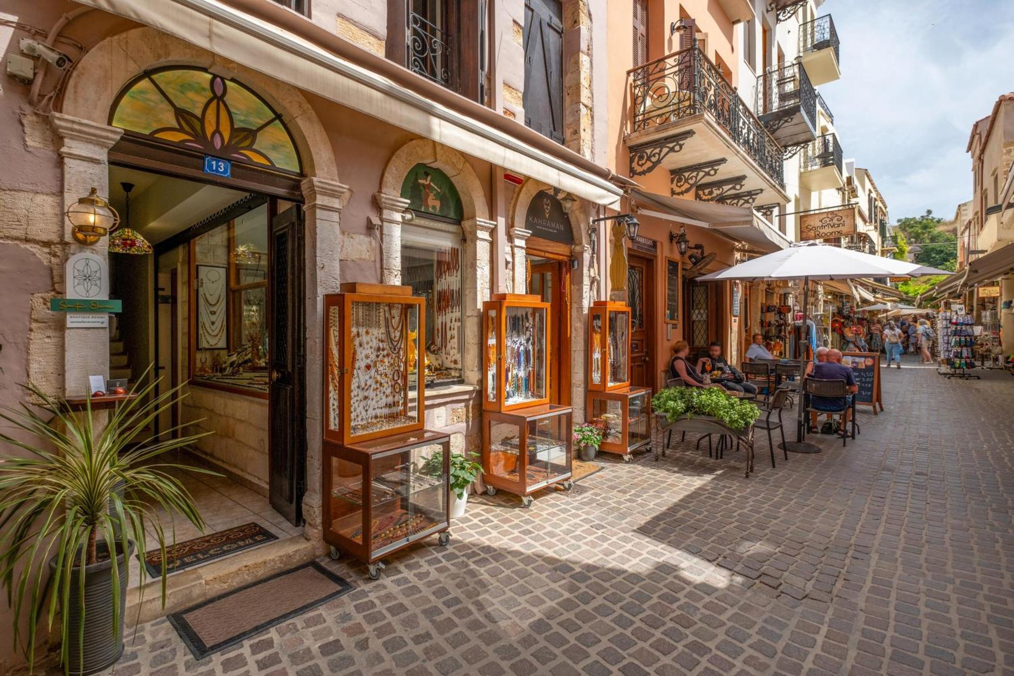 Santa Elena Boutique Rooms Chania  ภายนอก รูปภาพ